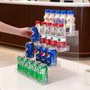1pc Multi-layer Acrylic Transparent Desktop Beverage Display Organizer, Multifunctional Beer, Cola, Canned Soda, Storage Shelf