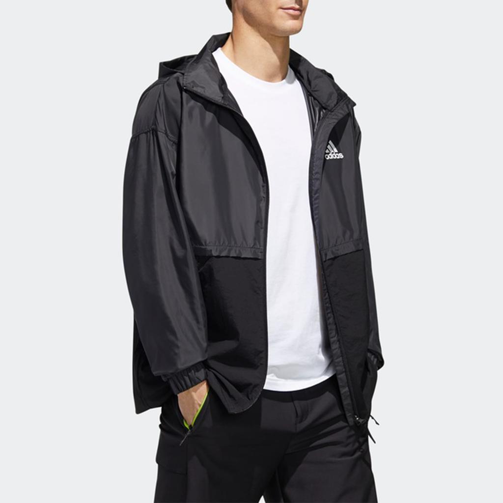 adidas Jackets Men's Black Detachable Hood Moderate Other FM7516
