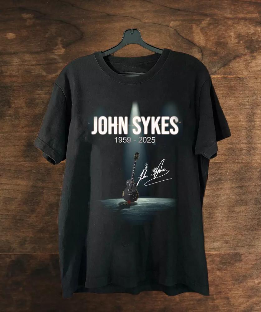 

John Sykes 1959 2025 BLUE MURDER Band Gift For Fan S to 5XL T-shirt Unisex T-Shirt XXXL