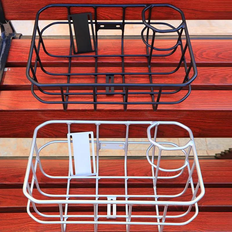 Basket For Mountain Bicycles Leisure Bike Basket Mountain Bike Basket Aluminum Alloy Basket Screw Accessories Included Cycling