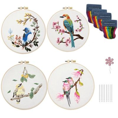 Bird DIY Embroidery Kits 3D Embroidery Stitching Kits New Embroidery Kits