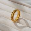 Accessible Luxury Width Snake Bone Women's Vintage Metal Ring
