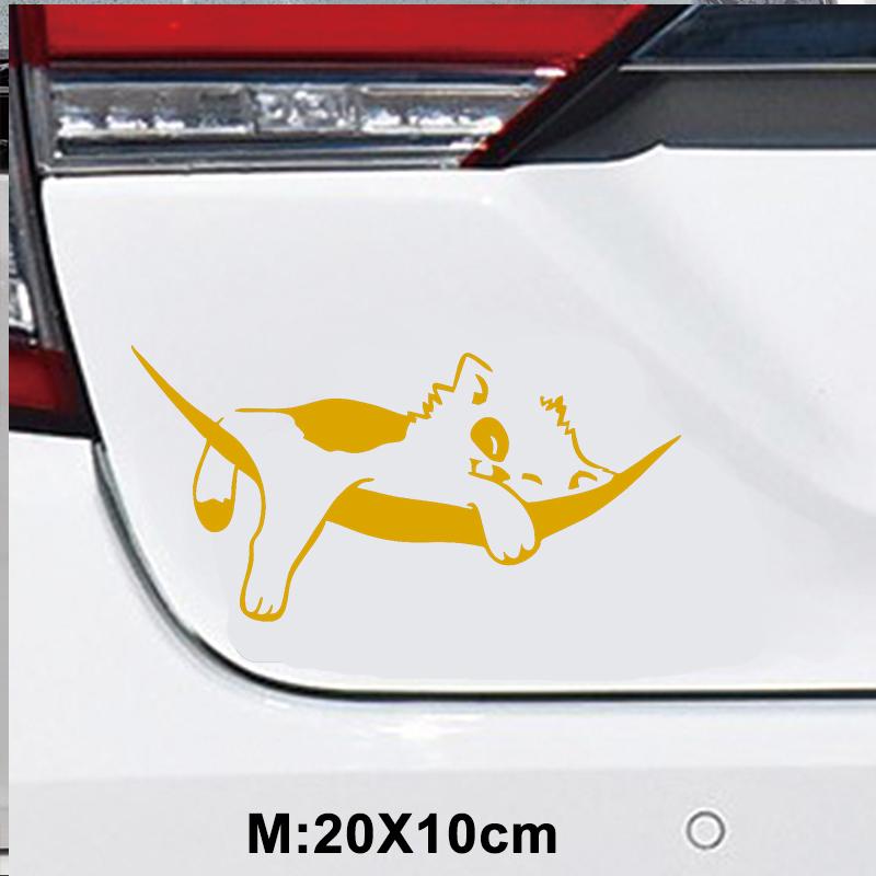 Buy Metvi car Sticker Lazy Cat For Cars Vinyl Stickers On Auto Body