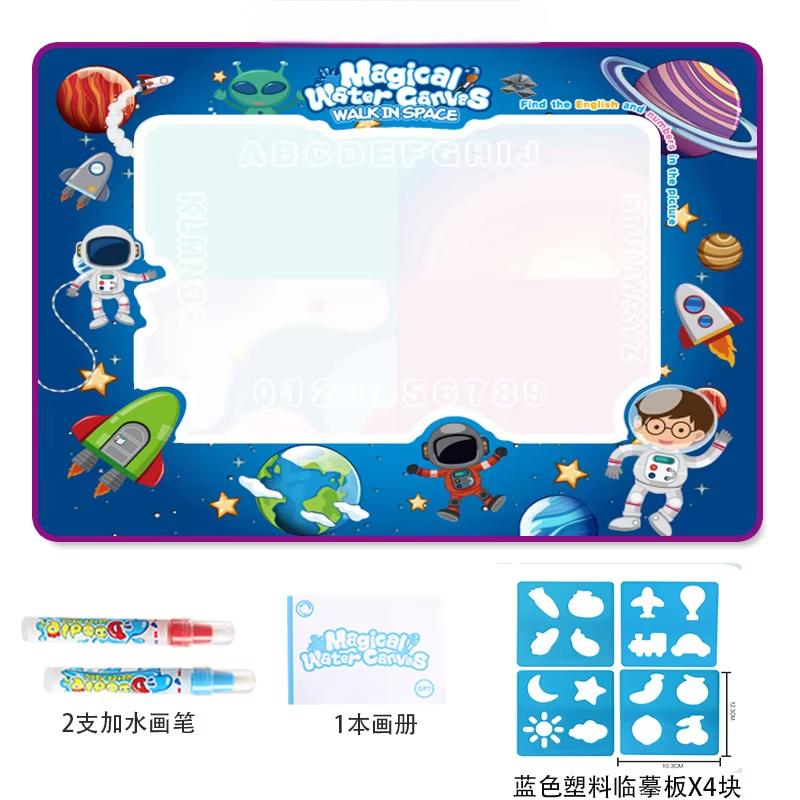 Übergroße magische Wassermalstifte Montessori-Spielzeug Lernmatte Schreiben Kinder Zeichnen Wiederholtes Graffiti-Malen Kinderspielzeug