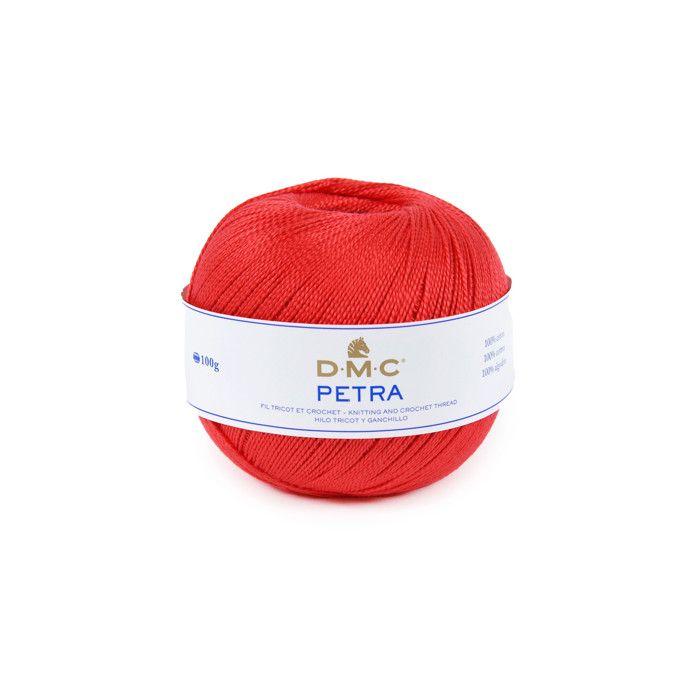 Cotton Yarn for Crochet and Knitting Pétra Gr.5 Col. 5666