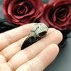 2pcs 18*40mm Mini Raven Skull Resin Replica Raven Magpie Poe Steampunk Gift Idea Zombie Skull Handcrafted Jewelry Accessories