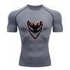 Men's Compression Workout T-Shirt, Carnage Symbiote Pattern