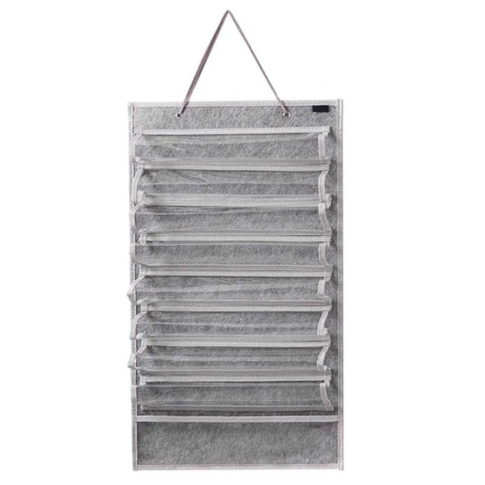 Wall Hanging Medal Storage Bag Felt Display Holder Useful Storage Rack  Household