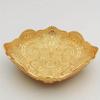 1 Pcs New European Metal Dish of Golden Fruit Bowl Hotel Service Kitchenware Dinnerware Use Trays Metal Swan Candy Fruit Plate