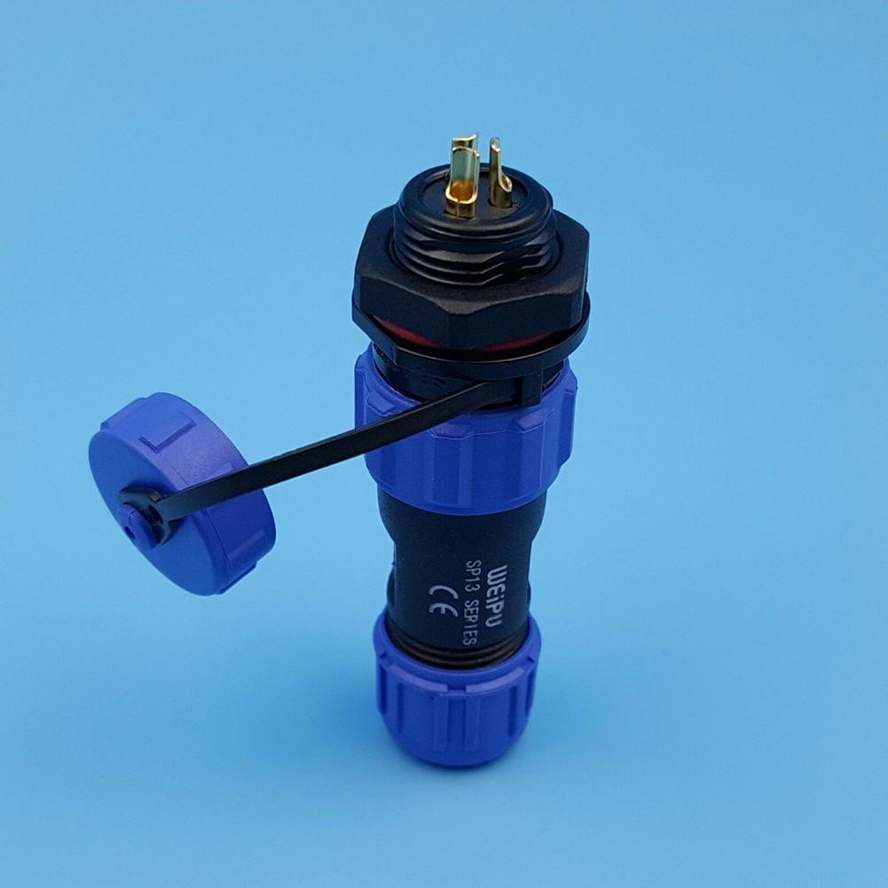 

SP13 3PIN Waterproof Connector Pair for Industrial Power Supply Use