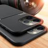 For Iphone 13 Pro Max Case Magnetic Car Holder Back Cover For Iphone 12 Mini 11 6 6s 7 8 Plus X Xs Xr Leather Texture Phone Case