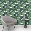 Tropical Palm Leaf Peel and Stick Wallpaper Green Banana Leaves Self Adhesive Wall Paper Removable Contact Paper for Living Room
