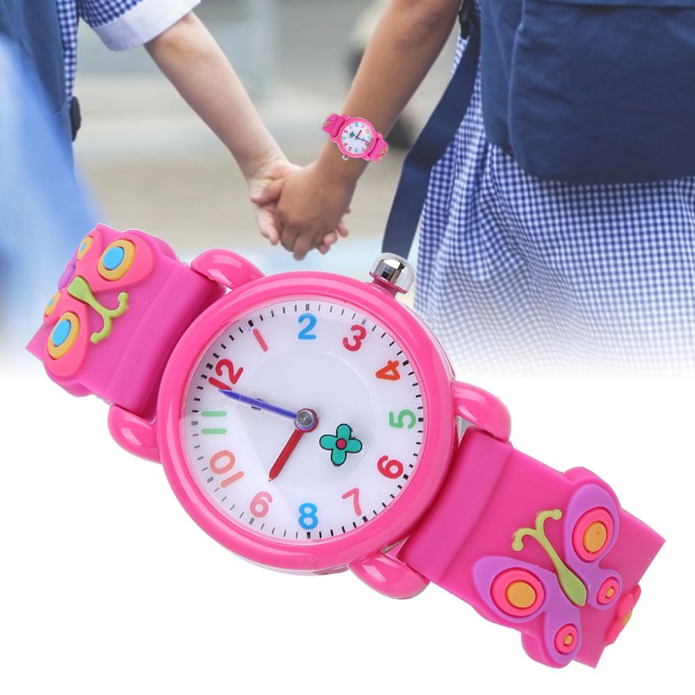 Waterproof Kid Cartoon Watch Cute Exquisite Pattern Children Wrist Watch Gift