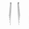 Women's Rhinestone Tassel Dangle Earrings – Fashionable Wedding and Birthday Jewelry