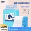 Thickened Deodorizing Pet Diapers: 10 Pack, 30x45cm, Large Absorbent Pads for Dogs & Cats