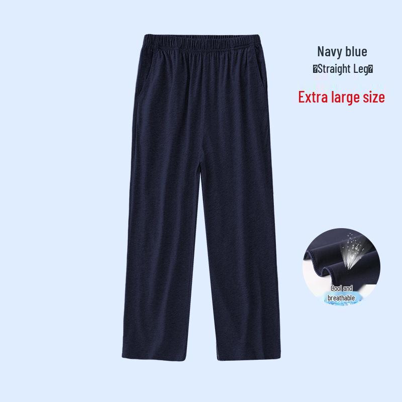 Kinder Sommer Baumwoll Sporthose - Jungen Marine & Mädchen Grau Mückendicht Eisseide Hose.