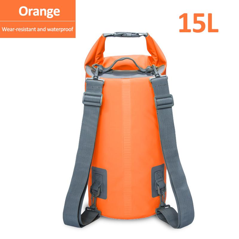 Outdoor Sport PVC Wasserdichter Aufbewahrungs-Trockensack für Kanu Kajak Rafting Schwimmen Reise-Kit Sack Rucksack