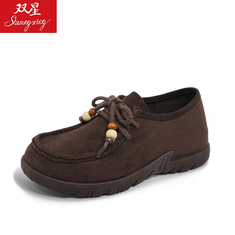 Autumn new anti-velvet kangaroo shoes, wear non-slip Boken shoes