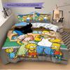 Simpsons Family Portrait Print 3Pcs Bedding Setduvet Cover With 2 Bedropillowcase Home Birthday Gift