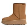 UGG Cityfunc Suede Warm Comfortable Versatile Short Snow Boots Women boots Brown 1158196-CHE