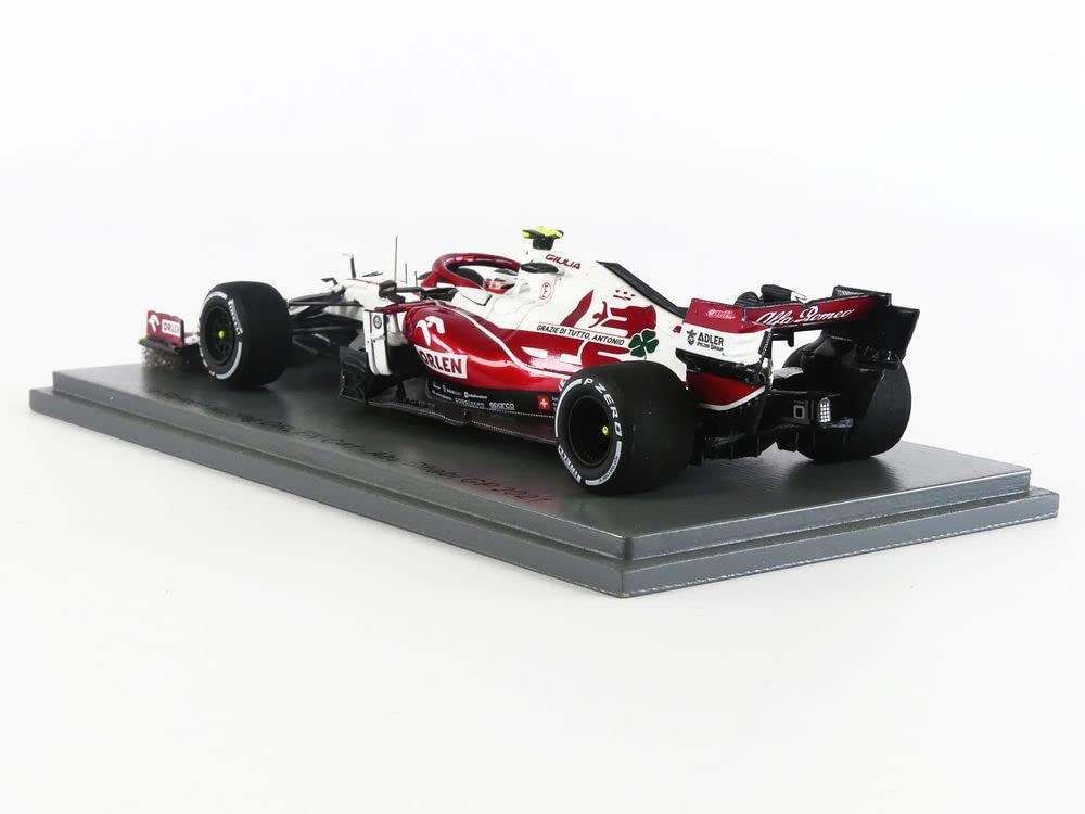 Spark Alfa Romeo Racing ORLEN C41 2021 F1 Abu Dhabi GP Giovinazzi 1/43 #99 A.