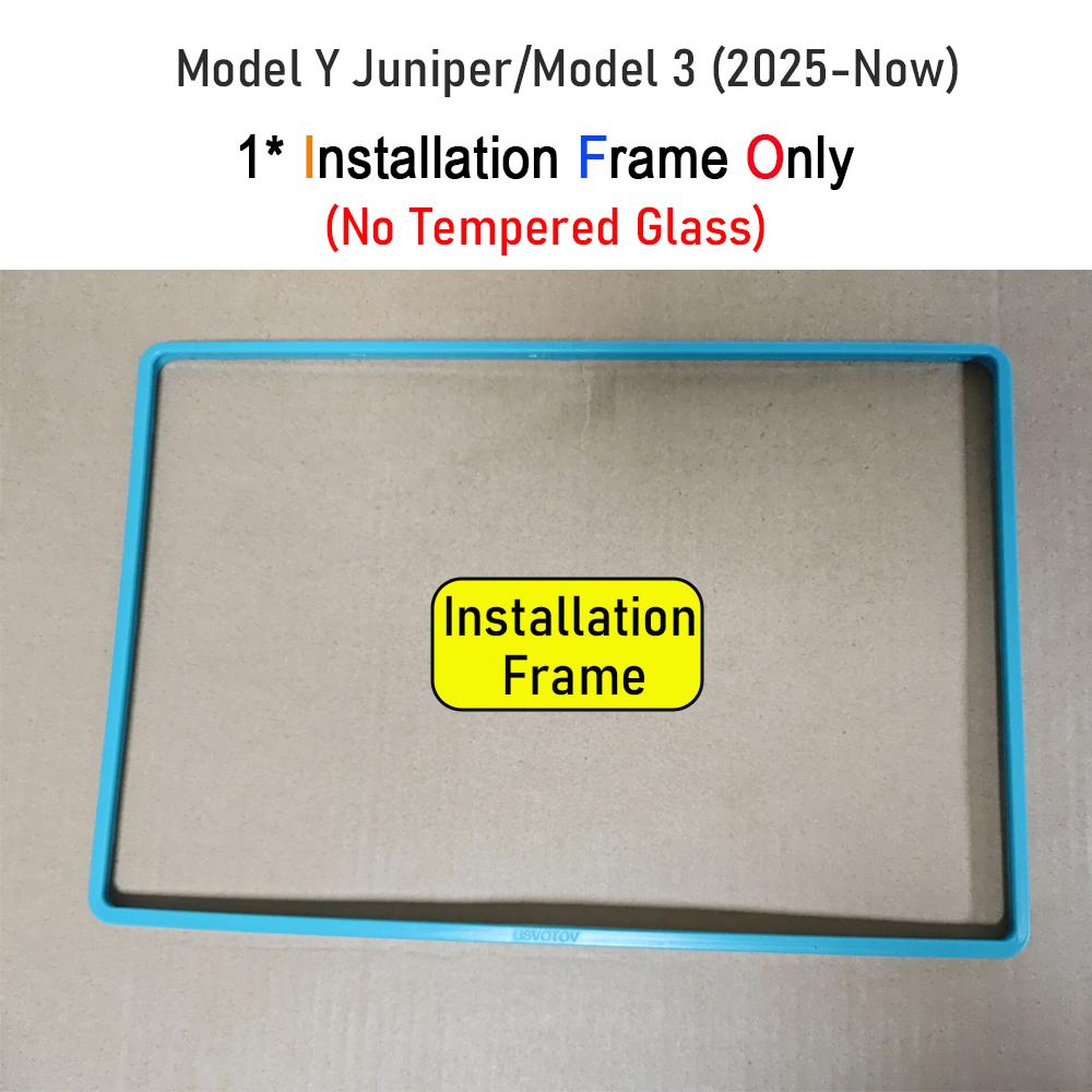 Full Cover Tempered Glass Film Protector For Tesla Model Y Juniper Model 3 Highland 2025 Rear Center Control Screen Protective