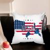 Cool A-American Flag Pillowcase Living Room Sofa Cushion Cover Bedroom Room Bed Pillow Cover Home Decoration