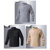ROMON Men's Stand-Collar Fleece Jacket