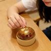 12Pcs Steamed Bun Stress Ball with Steamer Anti-Anxiety Glitter Cartoon Dumpling Squeeze Toy Simulated Dough Ball Fidget Sensory Toy