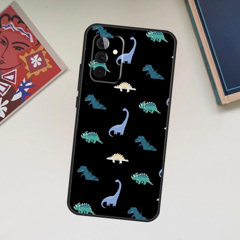 Dinosaur Pattern Case For Samsung Galaxy A17 A15 A54 A34 A14 A13 A23 A33 A53 A52 A32 A12 A56 A36 A16 A35 A55