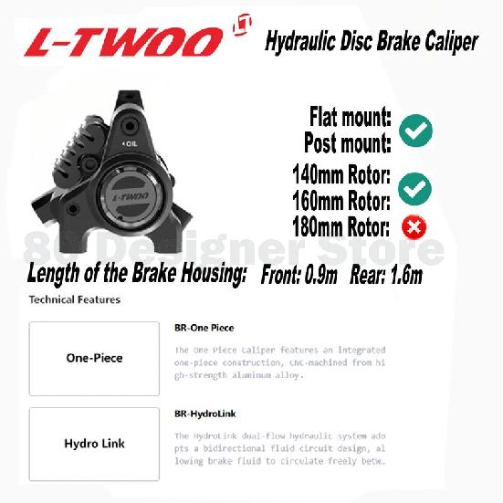 LTWOO Hydraulic Disc Brake Calipers 2026NEW!!! eRX/eR9/eR7/eGR hydraulic disc brake caliper RX/R9/R7/GR7/GR9/GRT hydraulic clamp Front Caliper