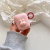Applicable To Airpodspro3 Apple Bluetooth Headset Cover Airpods1/2 Generation Pink Cute Rabbit Cartoon