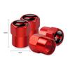 4Pcs Car Wheel Tire Valve Stem Caps Dustproof Cover For Honda Civic Crv Forza 125 Accord Odyssey Vezel XR-V HR-V City Xadv Fit