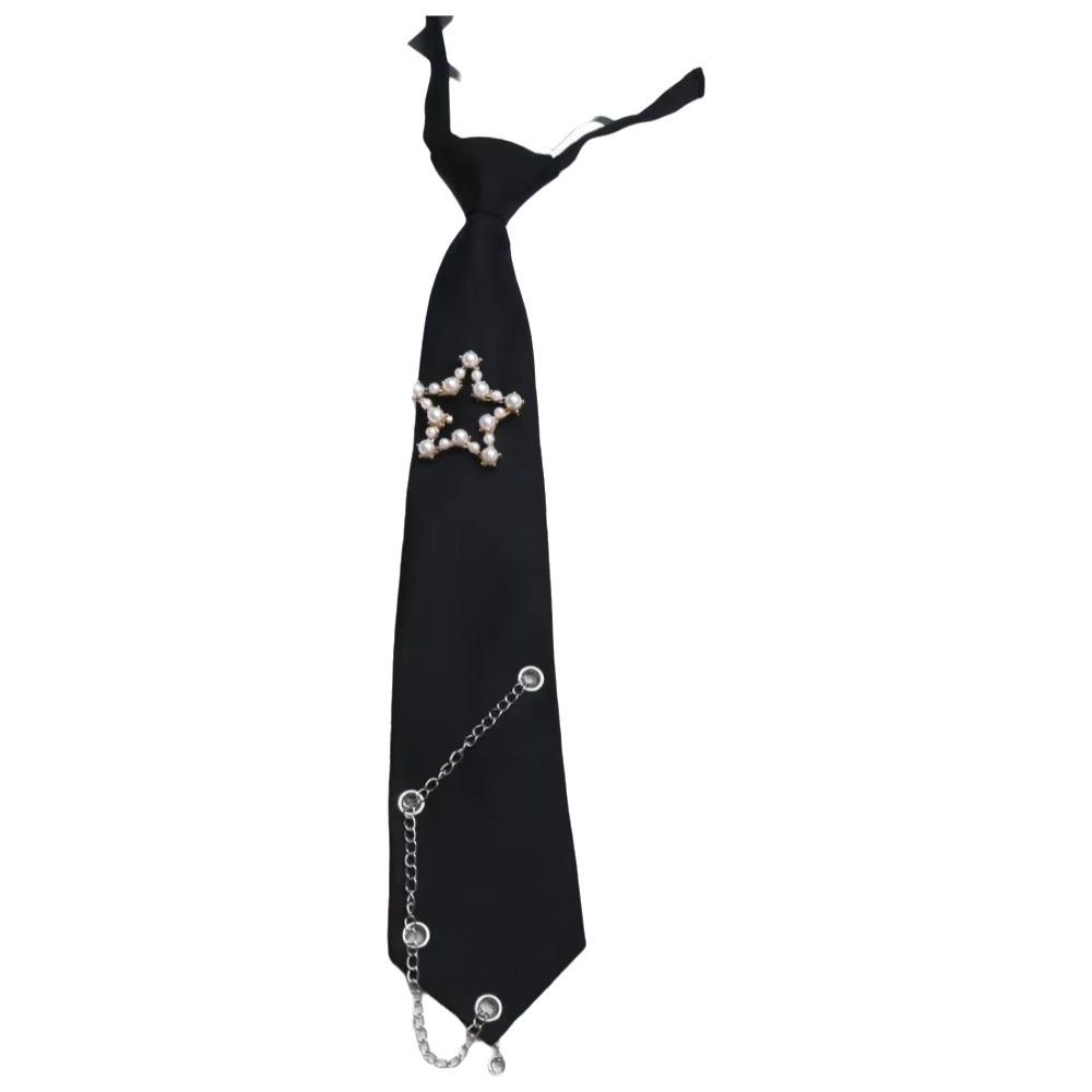 Tassels Star Tie Choker Shirt Tie Elegant Long Necktie JK Uniform Decoration