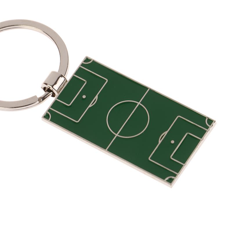 Creative Soccer Playground Keychain Unisex Metal Tennis Table Tennis Golf Key Holder Fans Gifts