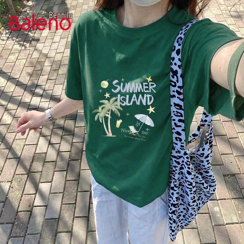 Baleno Women s Pure Cotton Summer T-Shirt 2XL