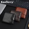 Baellerry Vintage Design Short Wallets for Men Fashion Card Holder Classic Coin Purses