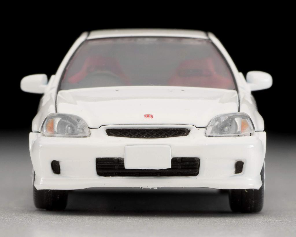 Tomytec Tomica Limited Vintage Neo Scale Honda Civic Type R 1999 White First Order Limited Finished Product 1/64 LV-N165c (Manufacturer's Edition)