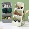 Tiered Makeup Brush Organizer Countertop Organizer Large Capacity 3-Layer Design Bathroom Counter Desk Organizer