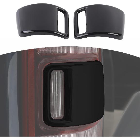 

for RAM Tail Lights Cover Trim for RAM 1500 2018-Present Black Exterior Accessories 2pcs чёрный