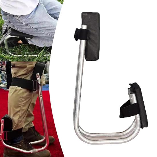 Kolenní sedák pro zahradu Popruhový podkolenní sedák Ergonomický zedník Polštář na klečení Přenosný