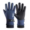 Warm Gloves Men's Outdoor Touch Screen Winter New Ski Gloves Windproof and Water-repellent Non-slip Riding Gloves
