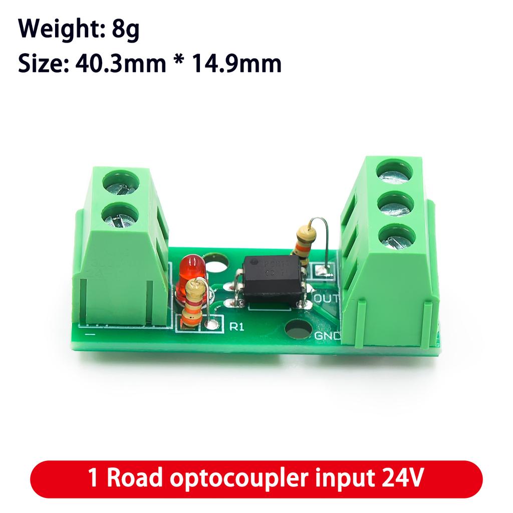 1 KS  1 modul optickej izolácie /EL817/PC817/ fotoelektrický izolátor/optický člen/držiak na DIN lištu
