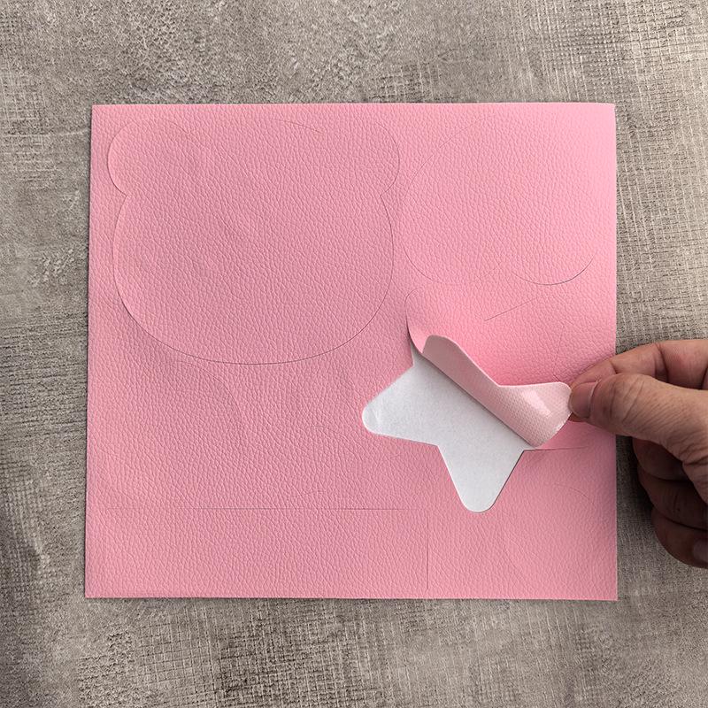 Selbstklebender Bär Kunstleder Reparaturflicken für Sofa- oder Zigarettenbrand-Schäden