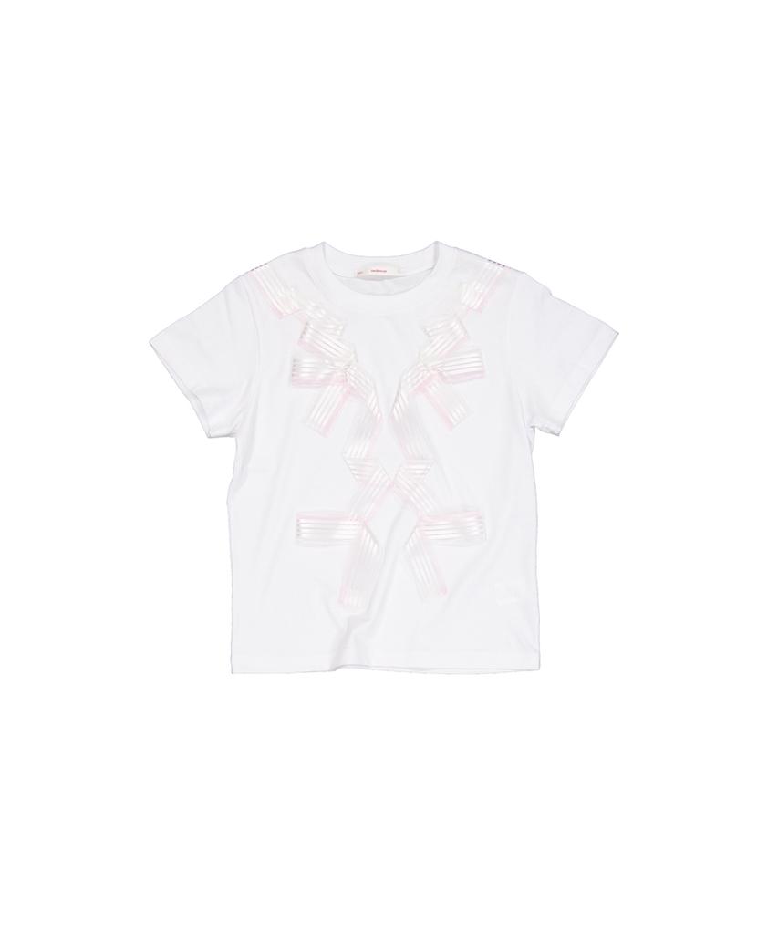 Yeongmailweeo Ribbon T-Shirt (Pink)