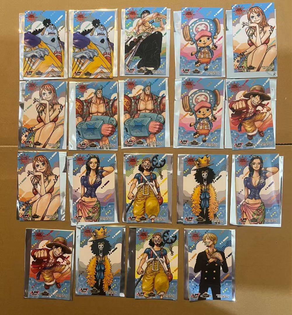 

[USED] One Piece Jump Shop Summer Fair 2025 Bonus 19 Pieces