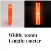 15 mm/30 mm DIY reflekterende klistremerker for biler, motorsykler, elektriske sykler, hjelmer, refleksremser Sikkerhetsadvarsel felgdekaltape