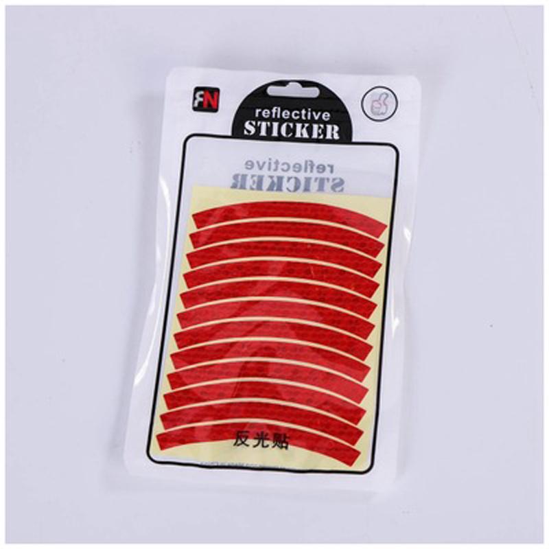 Roata de Bicicletă pentru Copii de 14 Inch Pastă Reflectorizantă Autocolant Cască Bicicletă Fixă Trolver Bandă Anticoliziune.