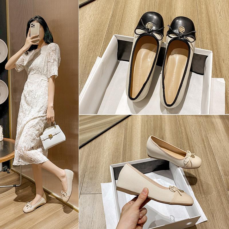 

Small size 33 soft sole color matching single shoes ladyshoes spring and autumn grandma inner height increase Mary Jane casual women s shoes 39
