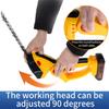 24V 2 In 1 Cordless Electric Grass Hedge Trimmer Lawn Mower Battery Rechargeable Shear Hedger Motor Garden Portable Power Tools